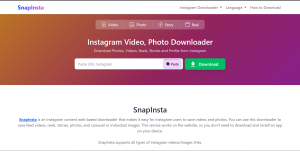 SnapInsta: Unduh Foto Instagram Kualitas Tinggi